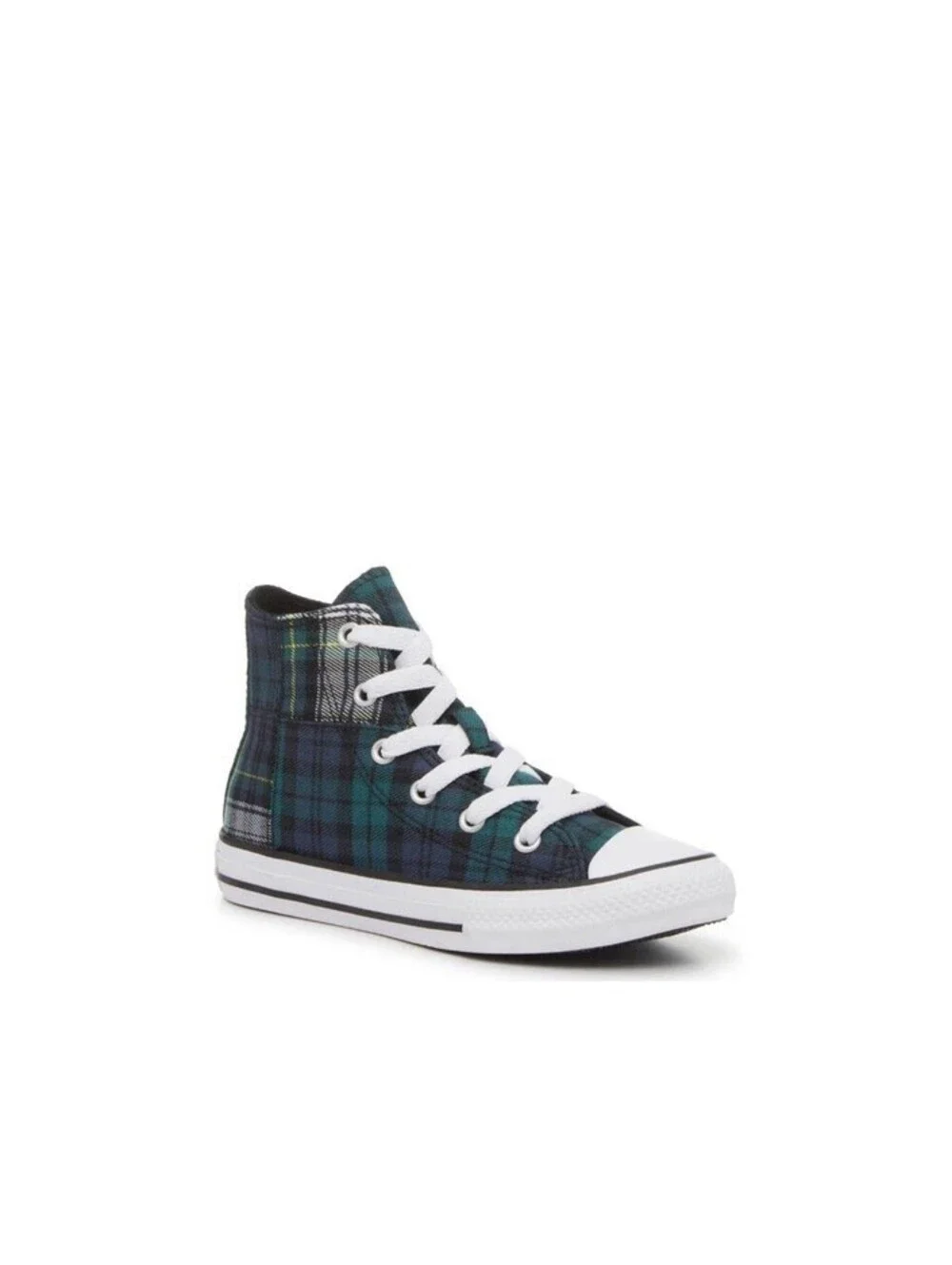 Converse Chuck Taylor All Star Plaid High Boy's Fashion Sneakers Size 11 Youth